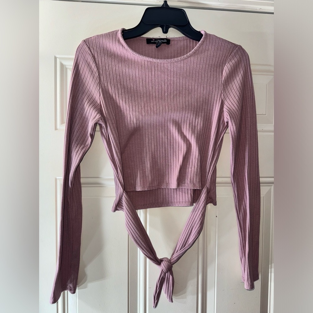 Women’s Pink Long Sleeve Top Size Medium